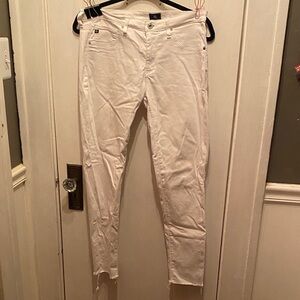 AG Adriano Goldschmied White Skinny Jeans
